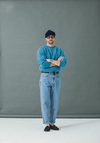 Jean Selvedge blue bleach -  Comfort Fit